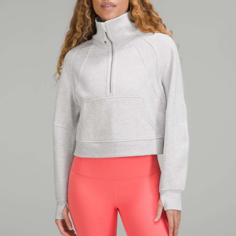 Lululemon Scuba Oversized Funnel Neck Half Zip